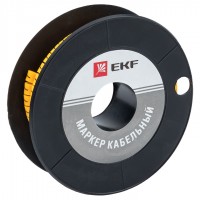 Маркер кабельный 6,0 мм2 "7" (350 шт,) (ЕС-3) EKF PROxima