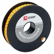 Маркер кабельный 4,0 мм2 "N" (500 шт,) (ЕС-2) EKF PROxima