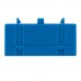 Шина "0" N (6х9мм) 8 отверстий латунь синий изолированный корпус на DIN-рейку EKF PROxima