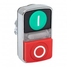 Исполнительный механизм кнопки XB4 "пуск-стоп" с выпирающим стопом возвратный без фиксации, с подсветкой EKF PROxima