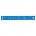 Шина "0" N (8х12мм) 10 отверстий латунь синий нейлоновый корпус комбинированный розничный стикер EKF PROxima