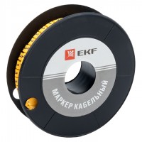 Маркер кабельный 2,5 мм2 "3" (1000 шт,) (ЕС-1) EKF PROxima