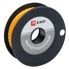 Маркер кабельный 4,0 мм2 "8" (500 шт,) (ЕС-2) EKF PROxima
