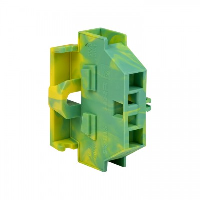 Миниклемма STB-2,5 24A (200 шт) желто-зеленая EKF PROxima