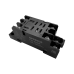 Монтажная колодка с винтовыми клеммами для 2-конт. реле серии REP, черная