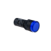Сигнальная лампа 16мм, синий, 24V AC/DC