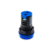 Сигнальная лампа, синий, 24V AC/DC IP65