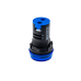 Сигнальная лампа, синий, 220V AC IP65