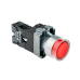 Кнопка с подсветкой красная 220V 1NC