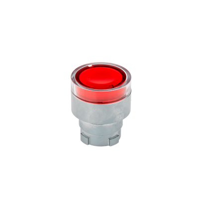 Головка кнопки с подсветкой, красный
