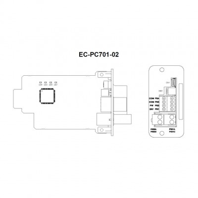 Модуль PLC INVT GD600 EC-PC701-02