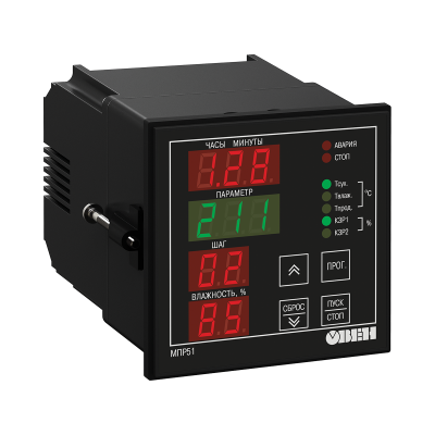 Терморегулятор МПР51 температуры и влажности, программируемый по времени
