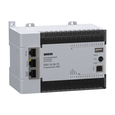 ПЛК110-30-ТЛ [М02] контроллер для диспетчеризации и телемеханики