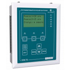 ПЛК73 контроллер с HMI для локальных систем в щитовом корпусе с AI/DI/DO/AO